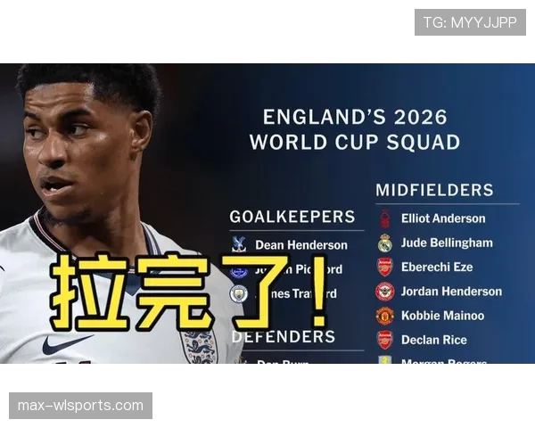 英格兰2026世界杯夺冠前景分析:阵容实力与挑战并存 英格兰2026世界杯夺冠前景分析:阵容实力与挑战并存